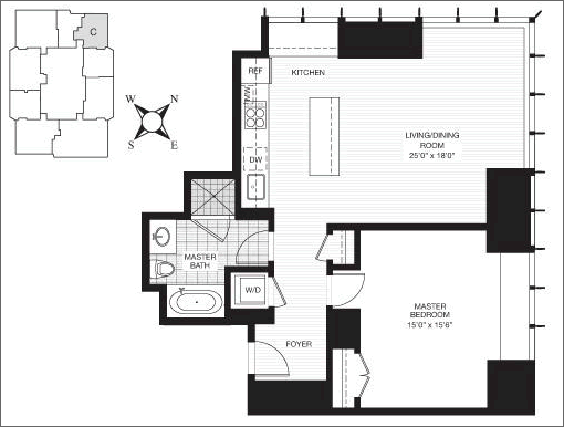 SocketSite™ A Masterful Millennium Tower Floor Plan And